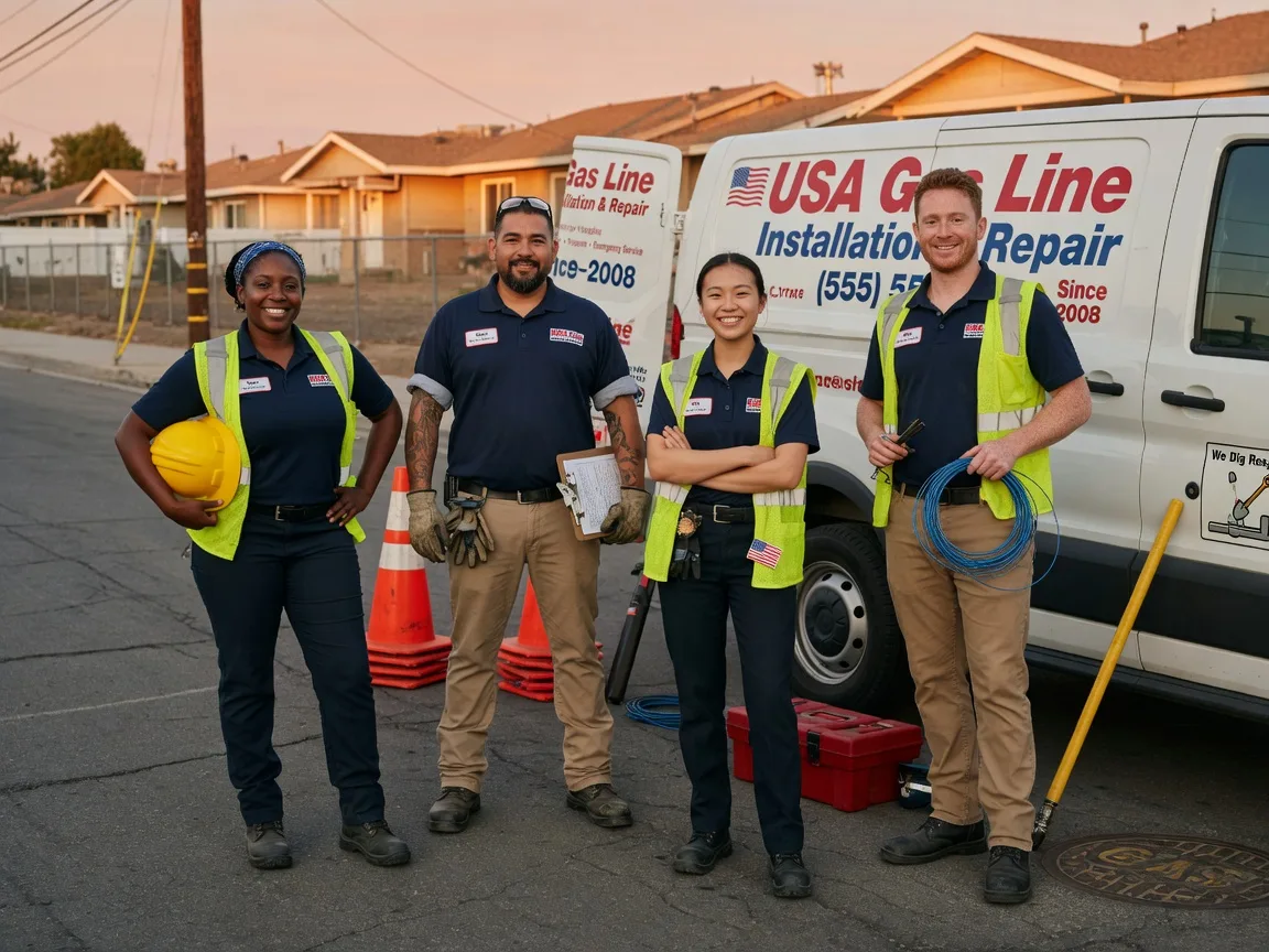 Gas Line Installation company in Fostoria, IA